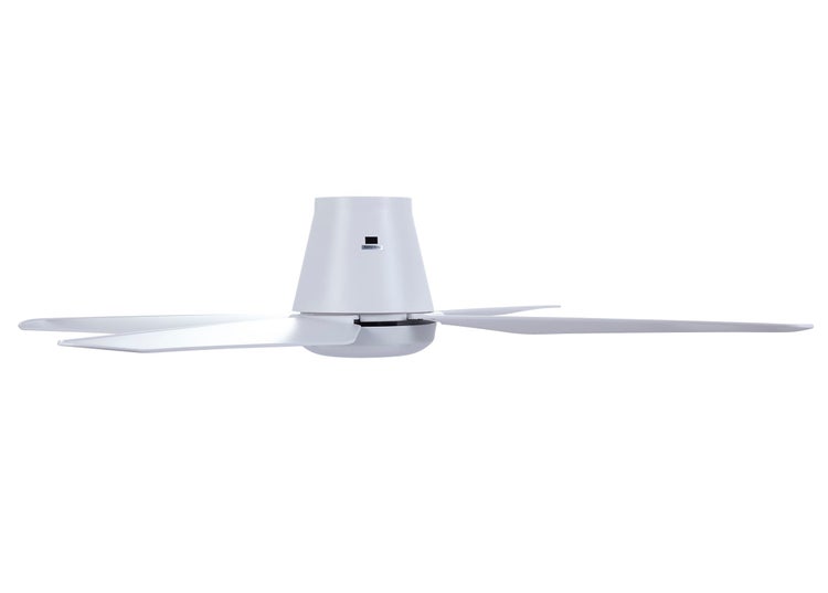 Deckenventilator mit vier Flügeln fuer die Deckenmontage mit Sommer und Winter Funktion