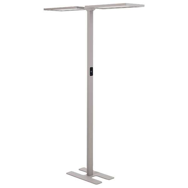 LED Stehlampe SCULPTOR mit Bewegungsmelder Metall Silber