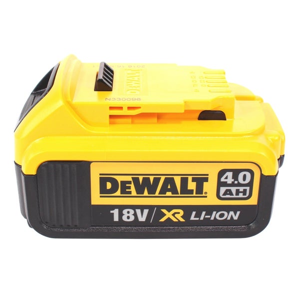 DeWalt 18 Volt XR Lithium-Ionen-Akku mit 4,0 Amperestunden.