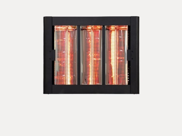 Infrarotpanel Quality Heating Master 6000W 3-stufig Ultra Low Glare IPX5 schwarz inkl. schnelle Wärmeproduktion & Zonenbeheizung