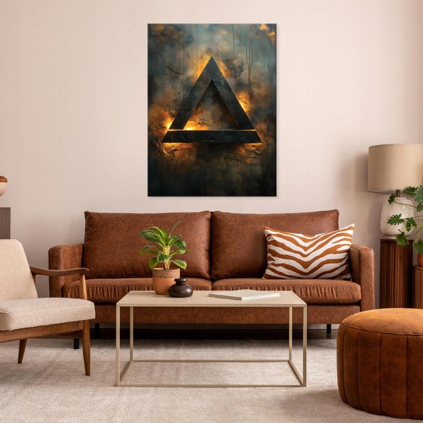 Leinwandbild Abstrakt gold schwarz Modern Bilder Schlafzimmer 120X80 cm