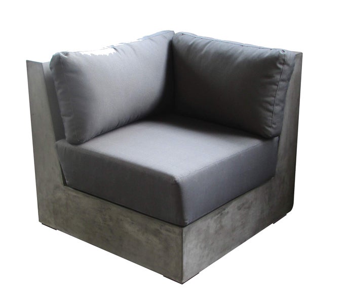 Novum Lounge Beton Sitzgruppe 3 teilig