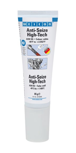 WEICON Anti-Seize High-Tech Montagepaste|metallfreie Schmier- und Trennmittelpaste|85 g|weiß