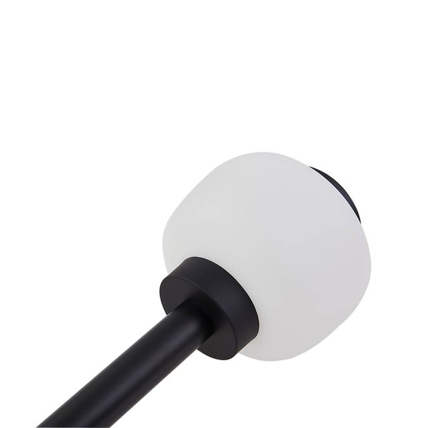 Lindby Orfeas (spritzwassergeschützt (Modern) in Schwarz aus Aluminium (1 flammig, E27)