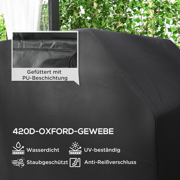Abdeckung aus 420D Oxford Gewebe, wasserdicht, staubgeschützt und UV beständig