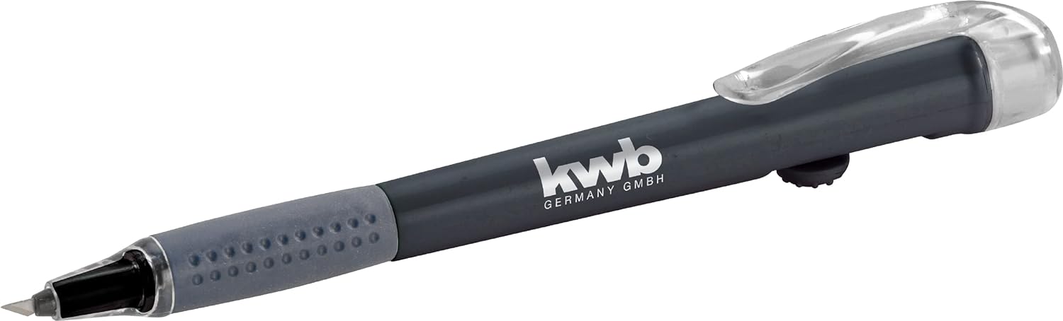 KWB Bastelmesser (30° Skalpellklinge, gummierter Griff), Bastelmesserstift