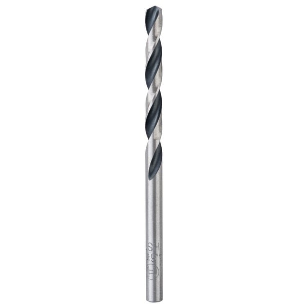 Bosch 10x HSS PointTeQ DIN 338 4,6 x 47 x 80 mm - 2608577214