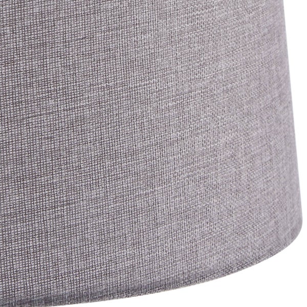 Nahaufnahme eines Lampenschirms aus Stoff