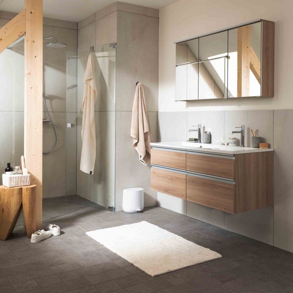 1 St. Badematte BAHAMAS UNI Creme 67 x 110 cm
