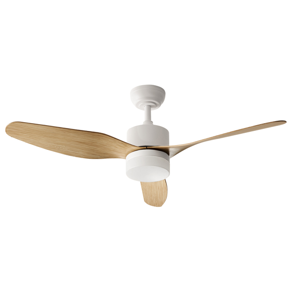 Deckenventilator mit Licht ANDERSON mit Fernbedienung Hellbraun