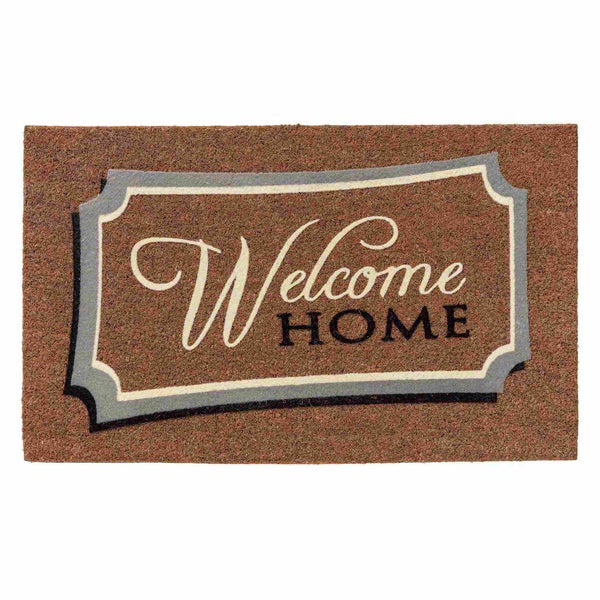 Fußmatte mit Willkommen-Home-Design
