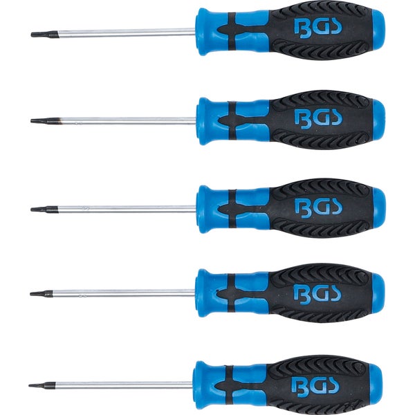 BGS Schraubendreher-Satz T-Profil (für Torx) T6 - T10 5tlg. - 6828