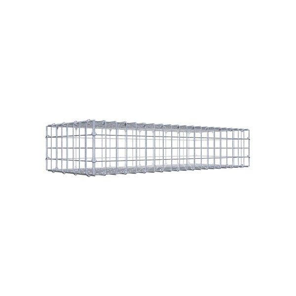 Gabione 100 cm x 20 cm x 40 cm (L x H x T), Maschenweite 5 cm x 5 cm, C-Ring