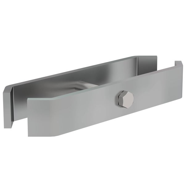 Metall-Befestigungsklammer mit Schraube