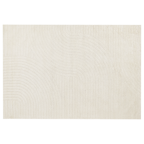 Teppich DAGARI Beige 160 x 230 cm Wolle
