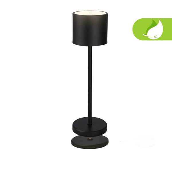 LED Tischlampe Akku IP44 Tischleuchte kabellos Ladestation Dimmbar Touch