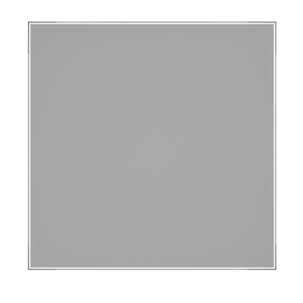 Quadratischer Spiegel mit Rahmen