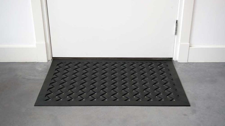 Gummi-Fußmatte Weave - 61 x 91 cm