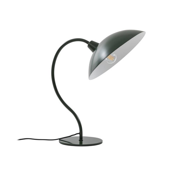 Lucande Tischlampe Arvadon (Modern) in Grün aus Metall (1 flammig, E14) - Tischleuchte Schreibtischlampe Nachttischlampe Wohnzimmerleuchte
