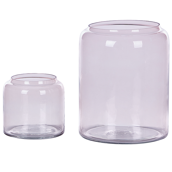 Dekovase RASAM Glas 20/11 cm Pastellrosa