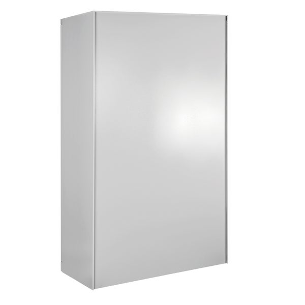 PROREGAL Stahlschrank Owl mit 4 Fachboden HxBxT 192 x 110 x 58 cm Lichtgrau