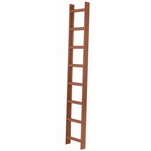 Holzleiter mit Sprossen