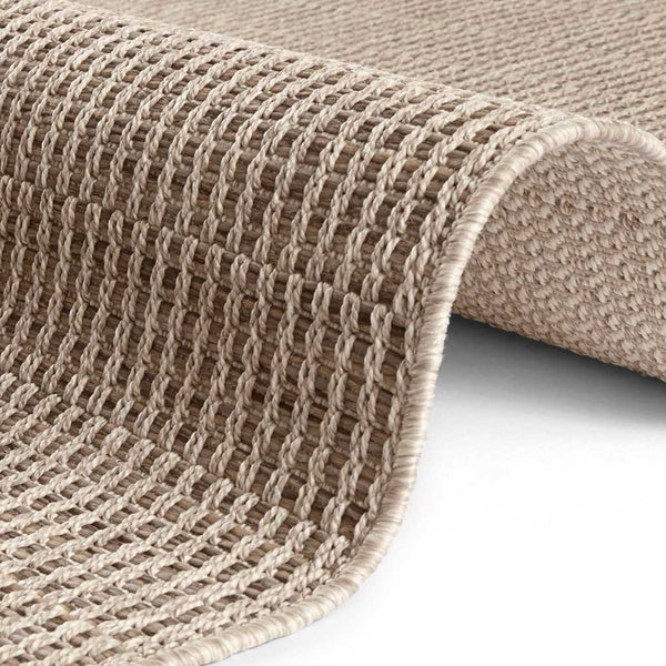 In- & Outdoor Teppich Dreux Naturbraun - 160x230x0,6cm