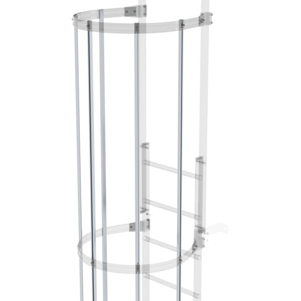 MUNK Rückenschutzstrebe 3000mm lang Aluminium