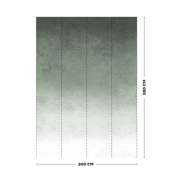 Fototapete Verblassender Beton - 280x200 cm
