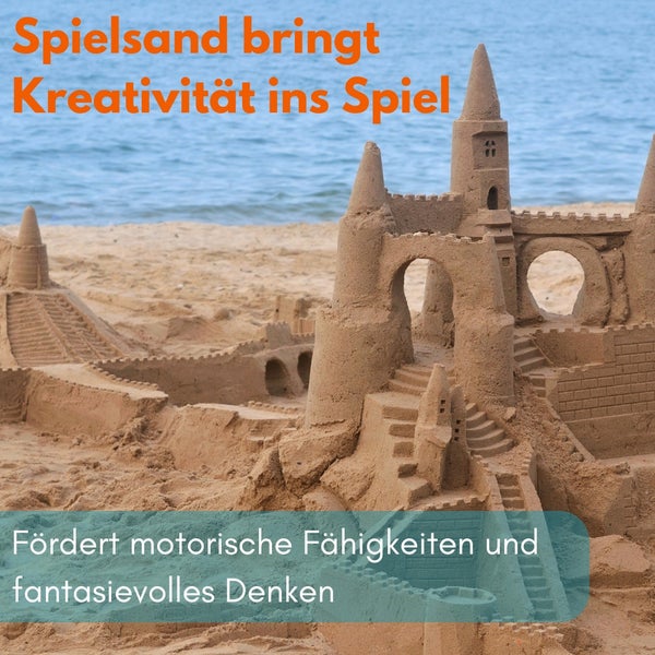 Spielsand Formbeach 25 Kg 0-1 mm Spielkasten Sand für Sandkasten Sandburg Kinderspielsand Quarzsand Spielsand Staubfrei Formstabil