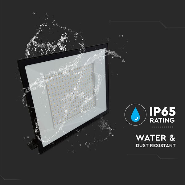 LED-Flutlichtstrahler mit Schutzart IP65, wasser- und staubresistent