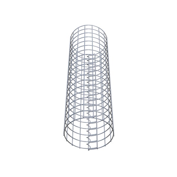 Gabionensäule Durchmesser 27 cm MW 5 x 5 cm rund - Höhe: 90 cm