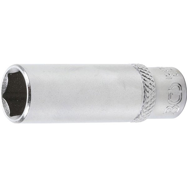 BGS Steckschlüssel-Einsatz Sechskant tief Antrieb Innenvierkant 6,3 mm (1/4) SW 7/16 - 10673