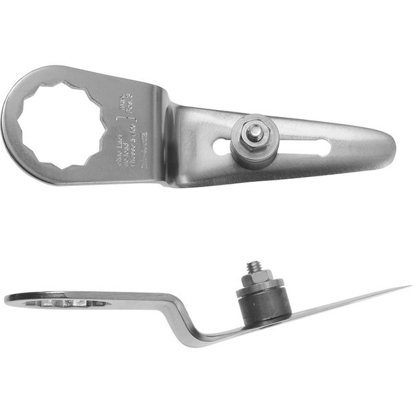 Fein 2x Schneidmesser Z-Biegung SuperCut gerade mit TA 16 - 43 mm - 63903143013