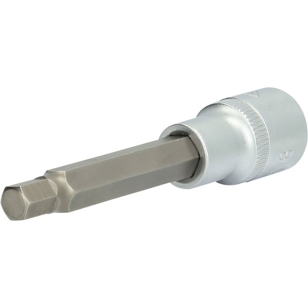 BRILLIANT TOOLS 1/2 Innensechskant Bit-Stecknuss 100 mm lang 8 mm - BT022873