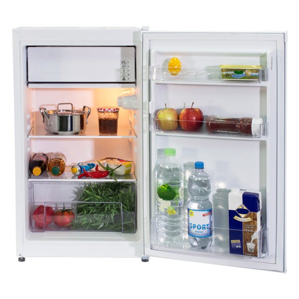 Telefunken Kühlschrank mit Gefrierfach (nur für Eiswürfel) 89 Liter Nutzinhalt Freistehend CF-33-101-W2 weiß