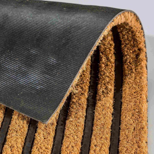 Fußmatte aus Kokosfasern mit Gummibasis