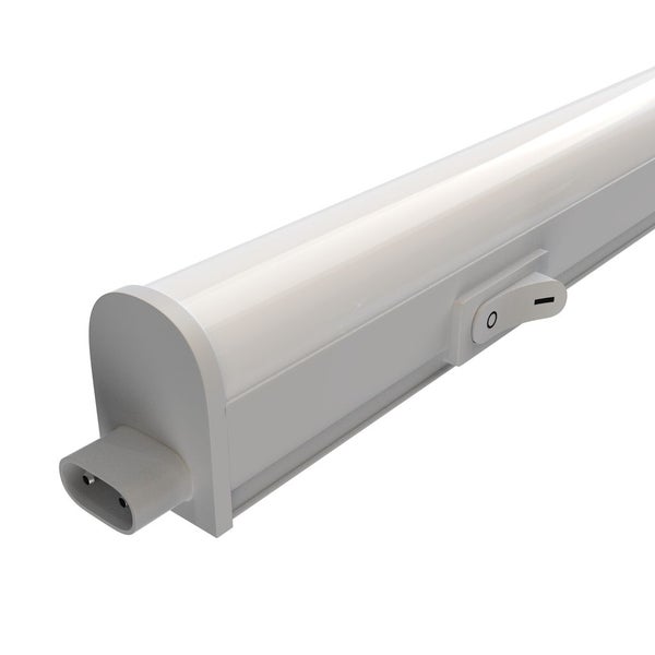 LED-Feuchtraumleuchte mit Schalter und Stecker