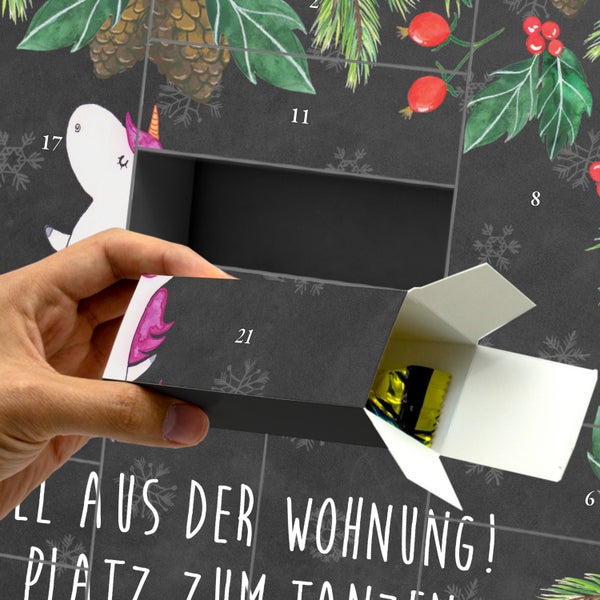Mr. & Mrs. Panda Befüllbarer Adventskalender Einhorn Ballerina - Schwarz