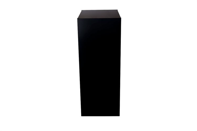 Schwarze Dekosäule