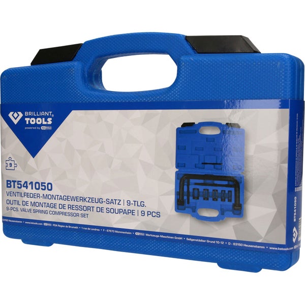 BRILLIANT TOOLS Ventilfeder-Montagewerkzeug-Satz 9tlg. - BT541050