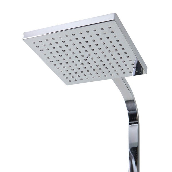 Quadratischer Duschkopf aus Metall