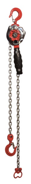 Kettenzug mit zwei Haken und Ketten