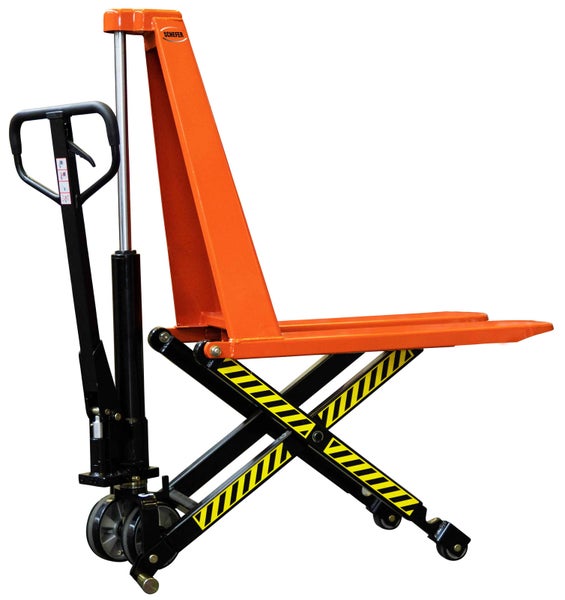 Scherenhubwagen für Palettenhandling