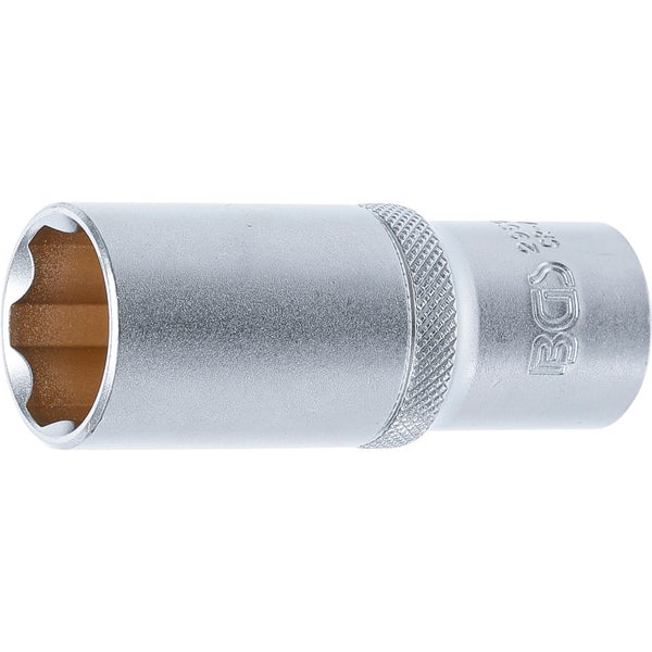 BGS Steckschlüssel-Einsatz Super Lock tief Antrieb Innenvierkant 12,5 mm (1/2) SW 22 mm - 2952