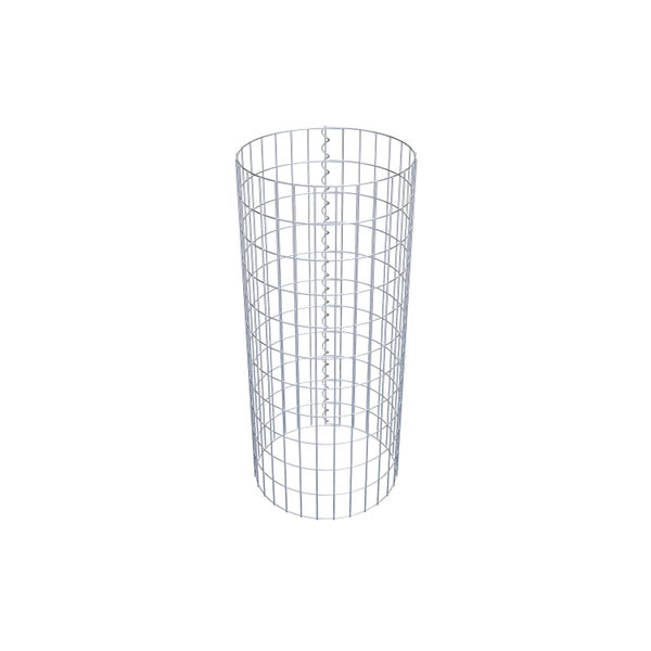 Gabionensäule Durchmesser 47 cm, MW 5 x 10 cm rund - Höhe: 1,10 m