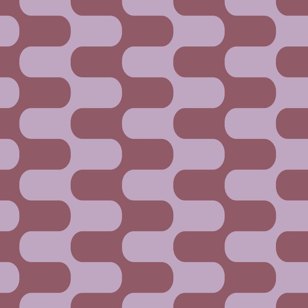 Nahtloses Muster mit wellenförmigen Formen