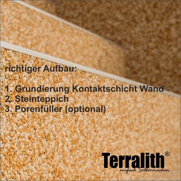 Terralith Edelsteinteppich WAND Tigerauge für 1 qm