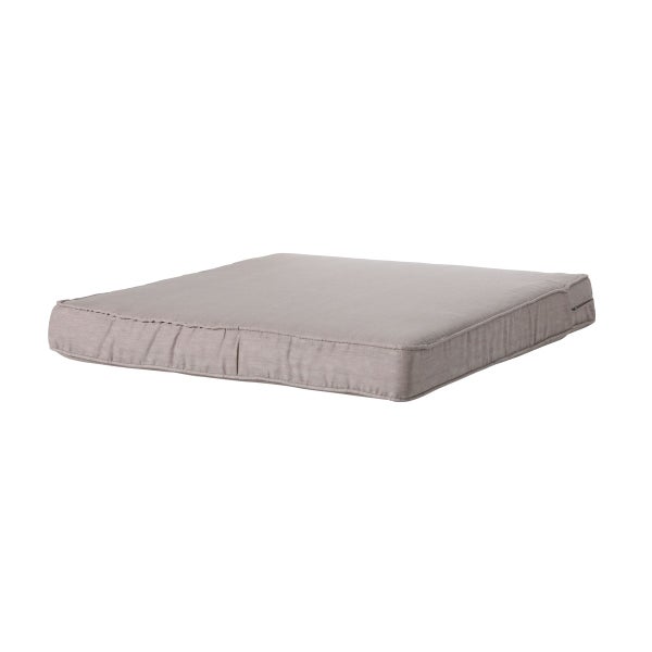 Lounge Sitzkissen Basic taupe - Ca. 73x73 cm - 2er-Set