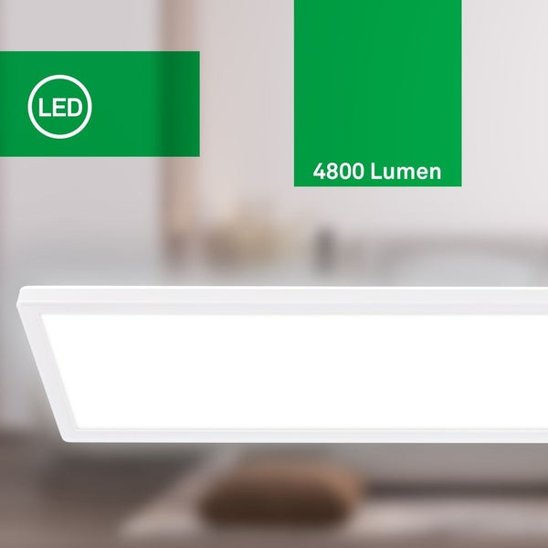 LED Deckenlampe 98cm Deckenleuchte LED Panel Effizienzklasse A Flach Backlight